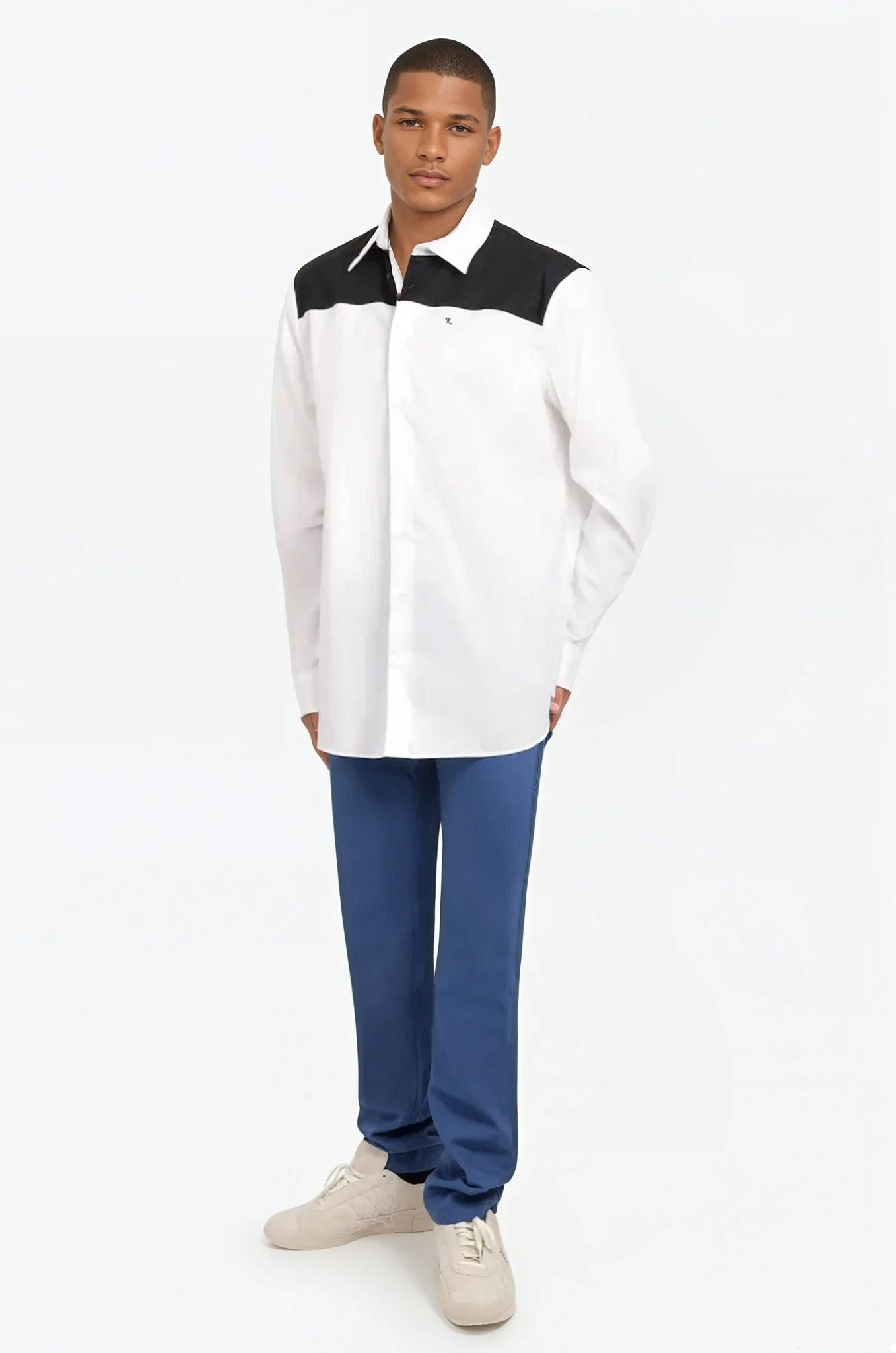 SLIM FIT DENIM WORKWEAR PANTS | BLUE - 2