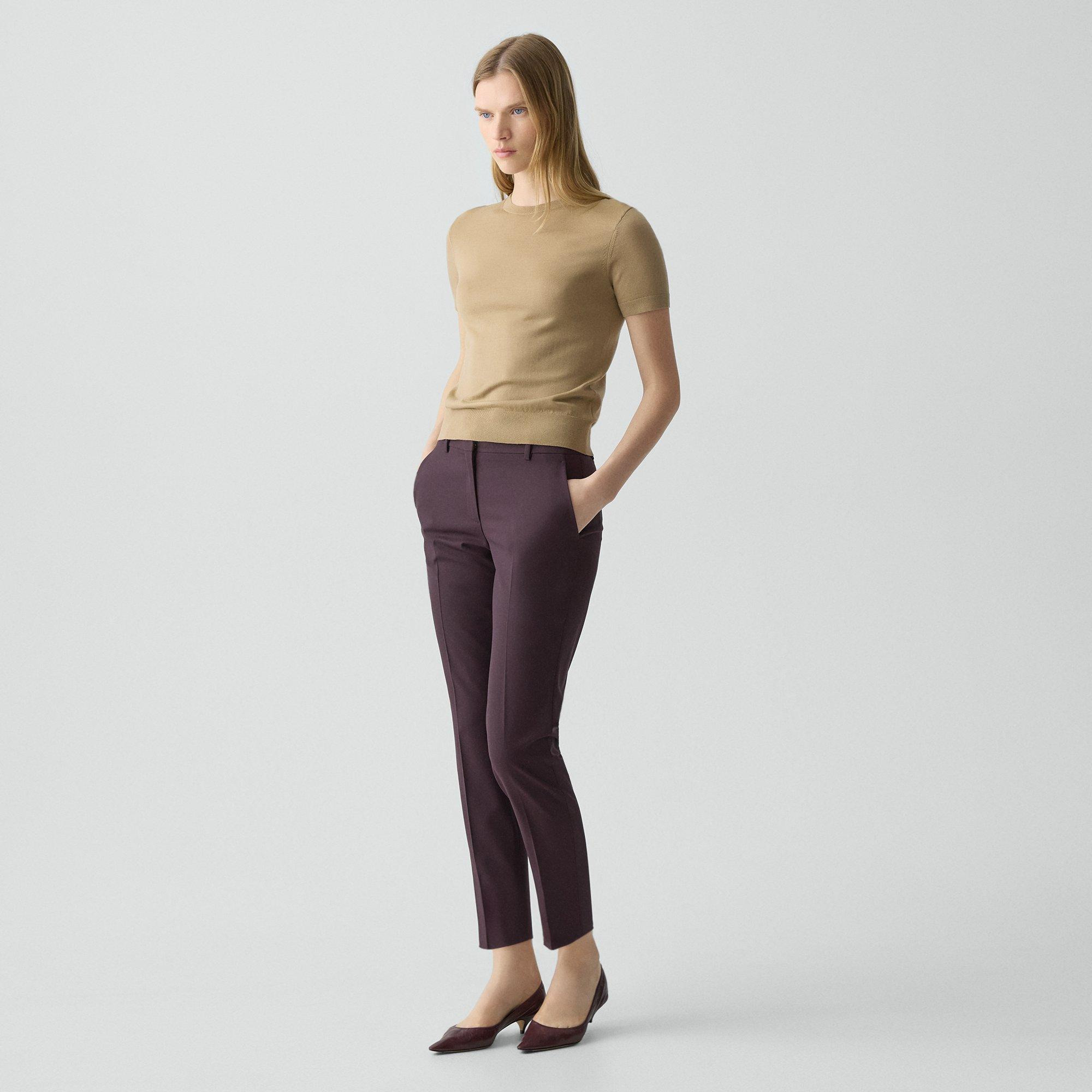 Treeca Pant in Good Wool - 3