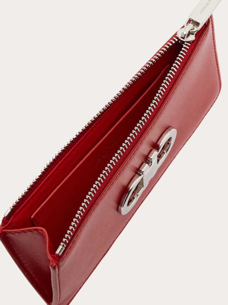 FERRAGAMO Gancini credit card holder outlook