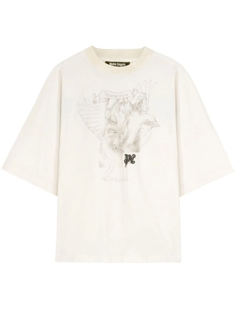 graphic-print cotton T-shirt - 1
