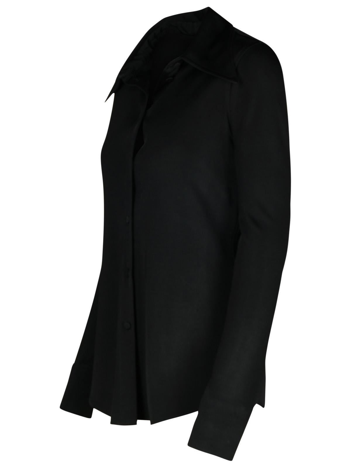 Jil Sander Black Viscose Shirt Women - 2