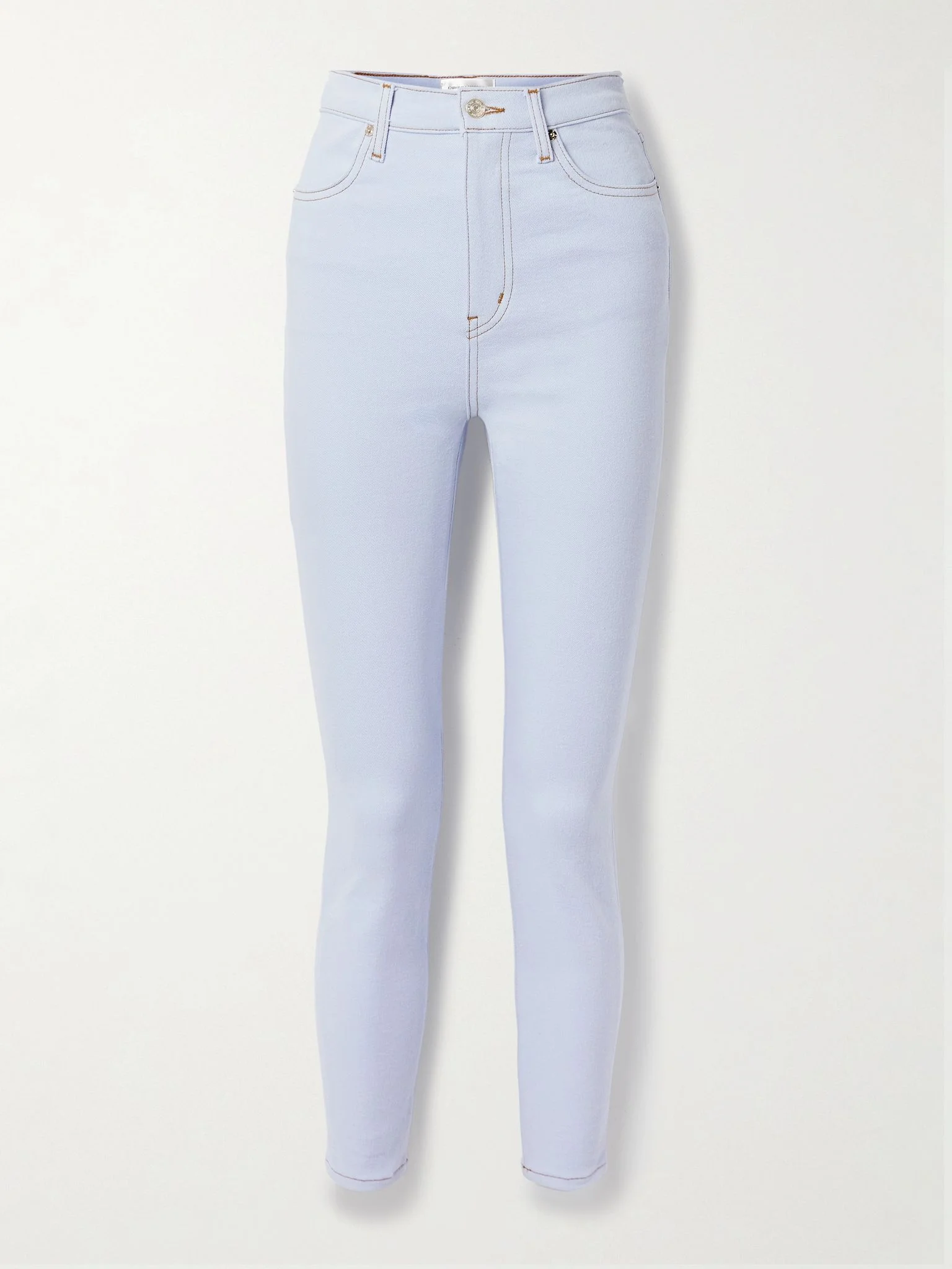 + Carolina Herrera The Taper high-rise jeans Blue - 1