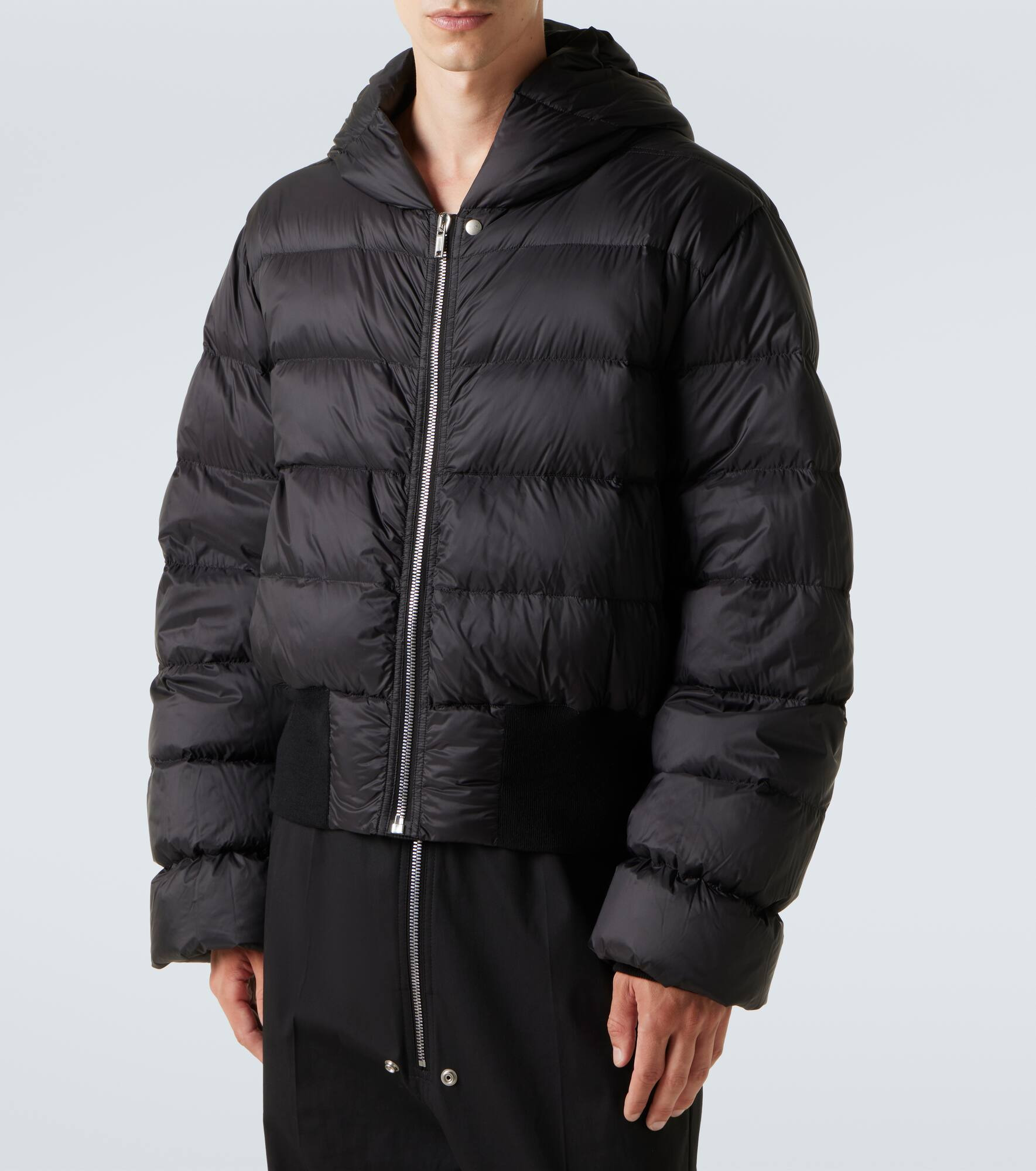 Hooded down jacket - 3
