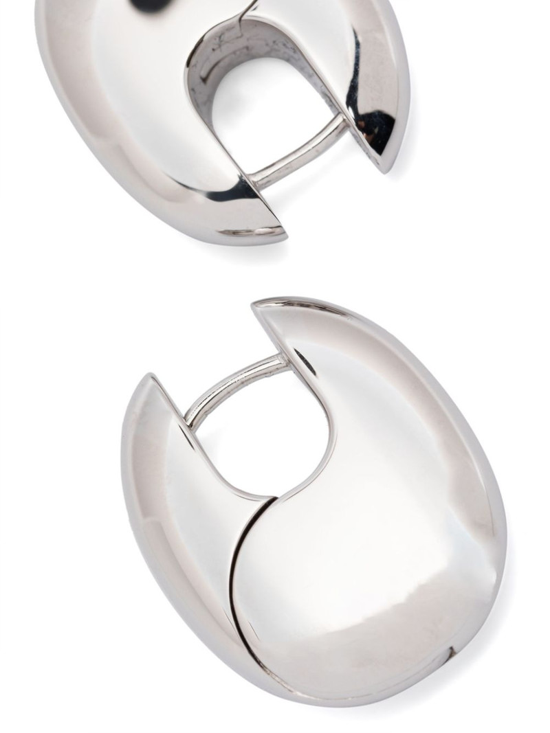 TOM WOOD medium Pebble earrings outlook