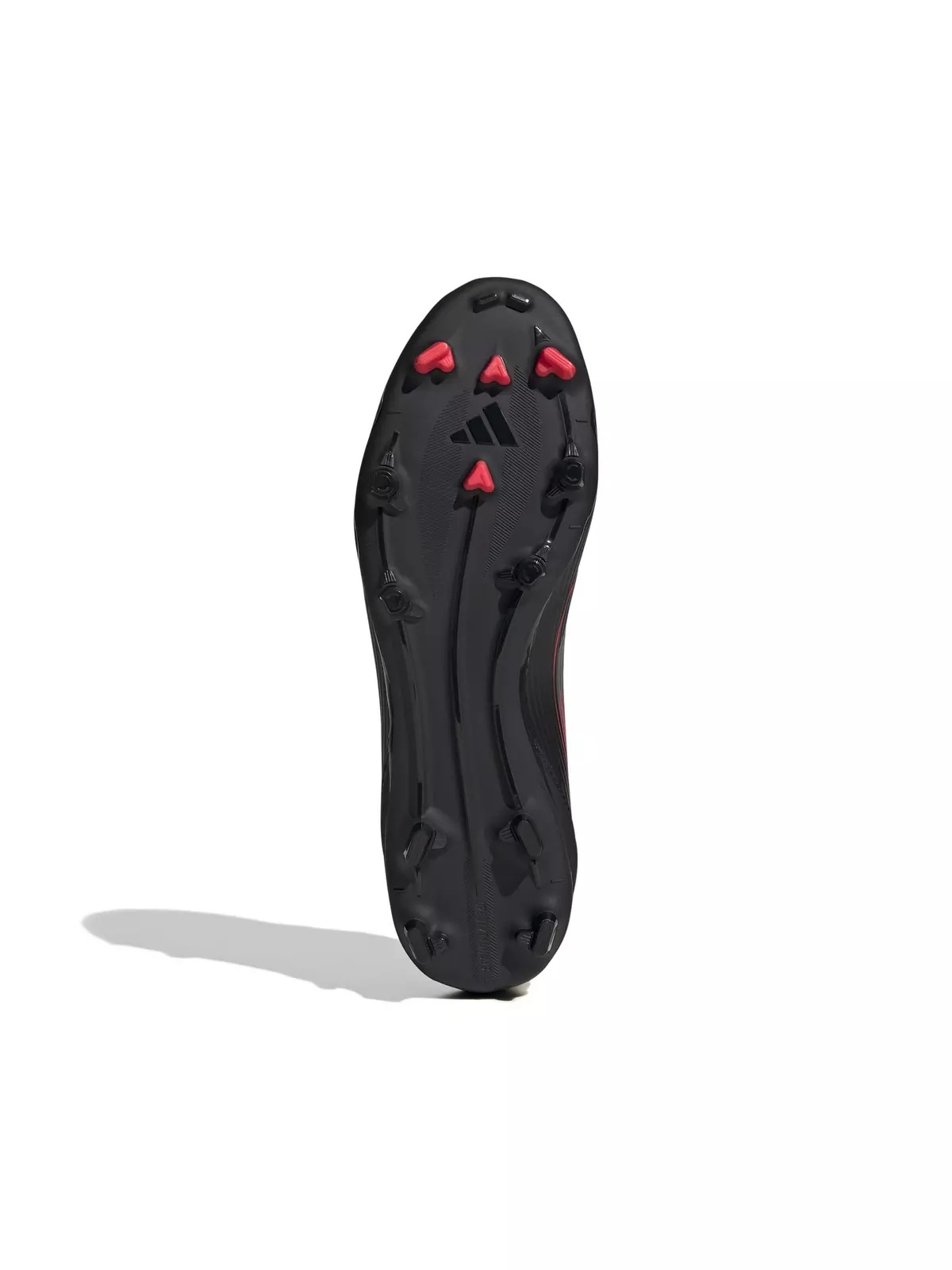 F50 League MG "Core Black/Iron Metallic/Lucid Red" Unisex Soccer Cleat - 6
