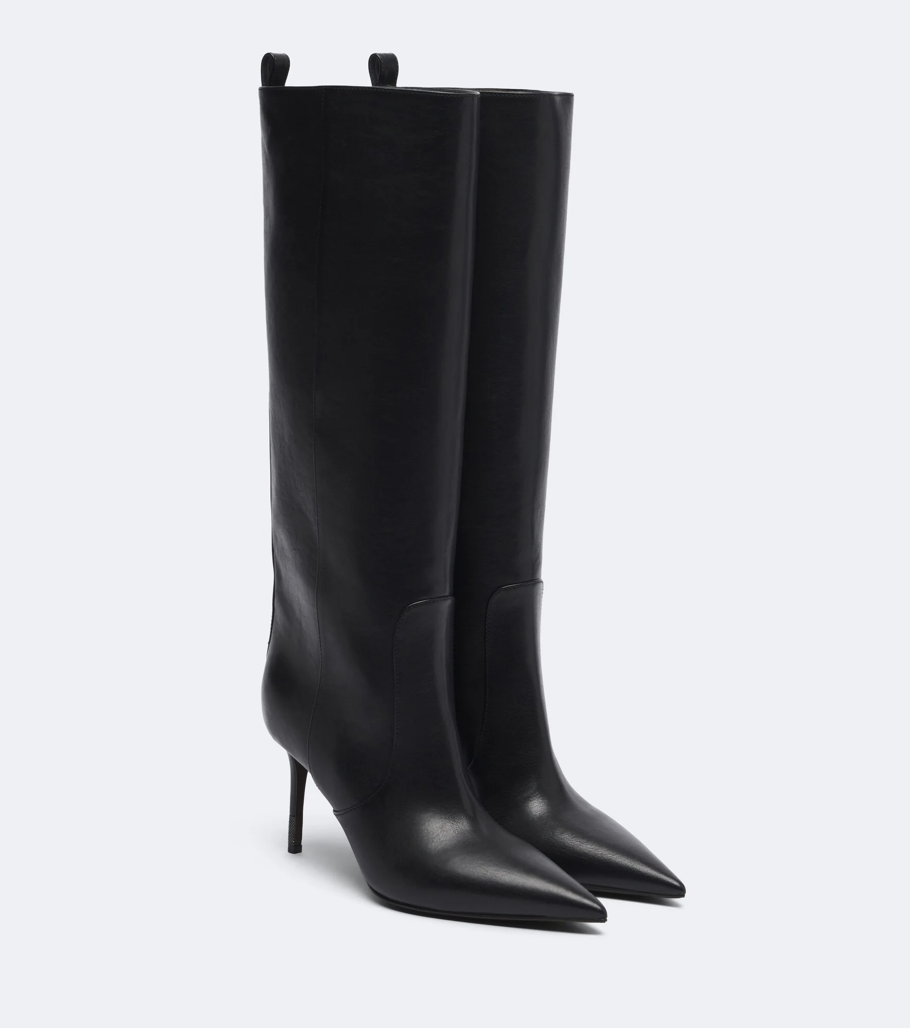 Monili leather knee-high boots - 1