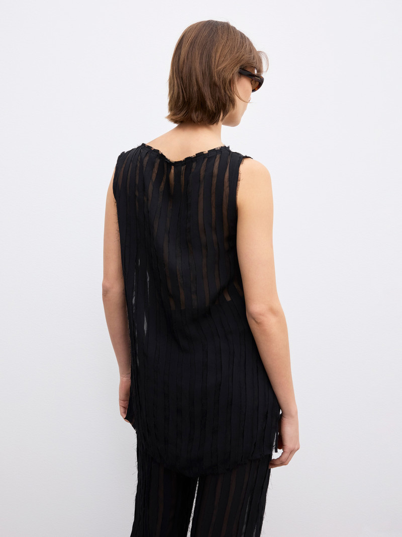 Stripe sheer top 5