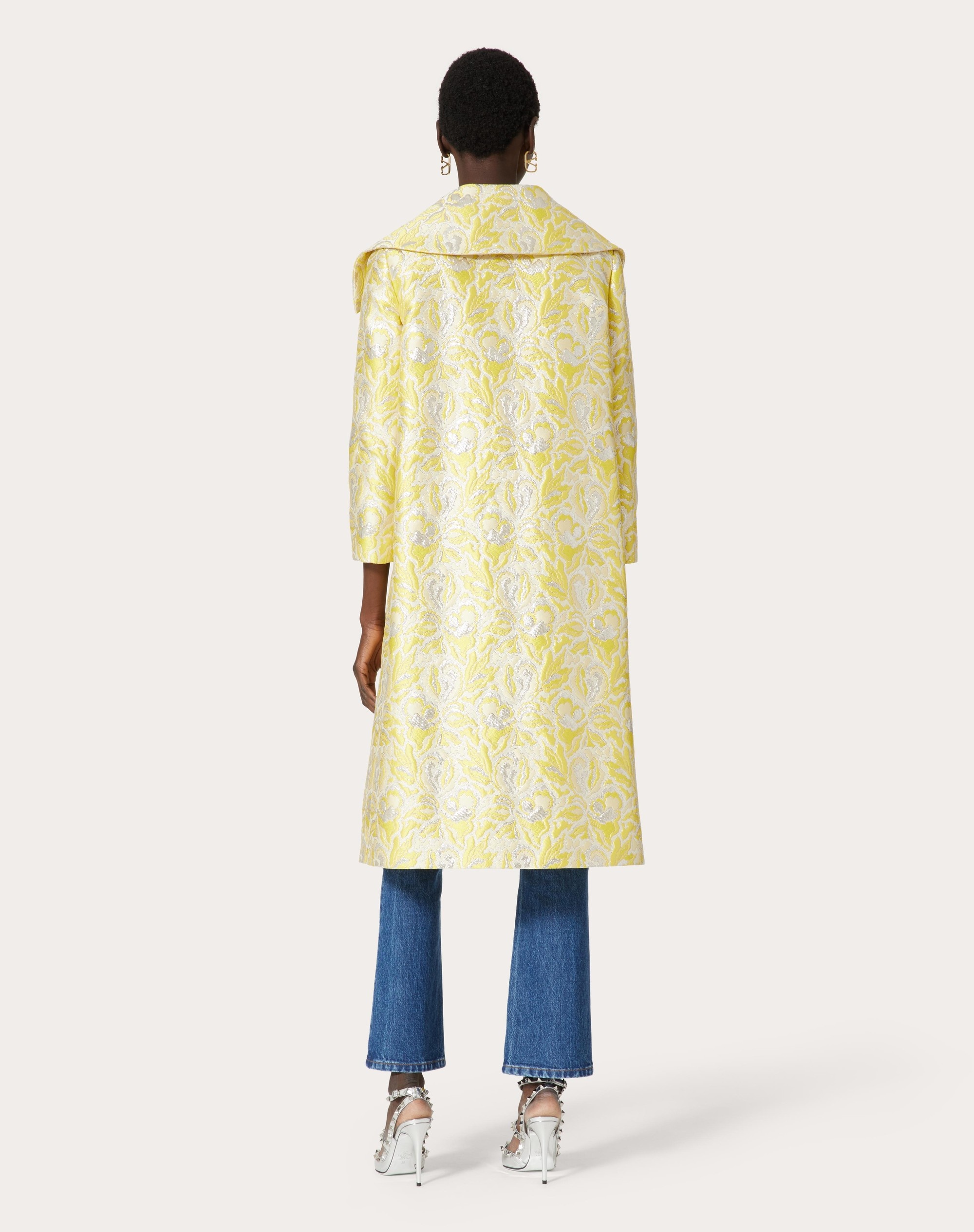IRIS BROCADE COAT - 4