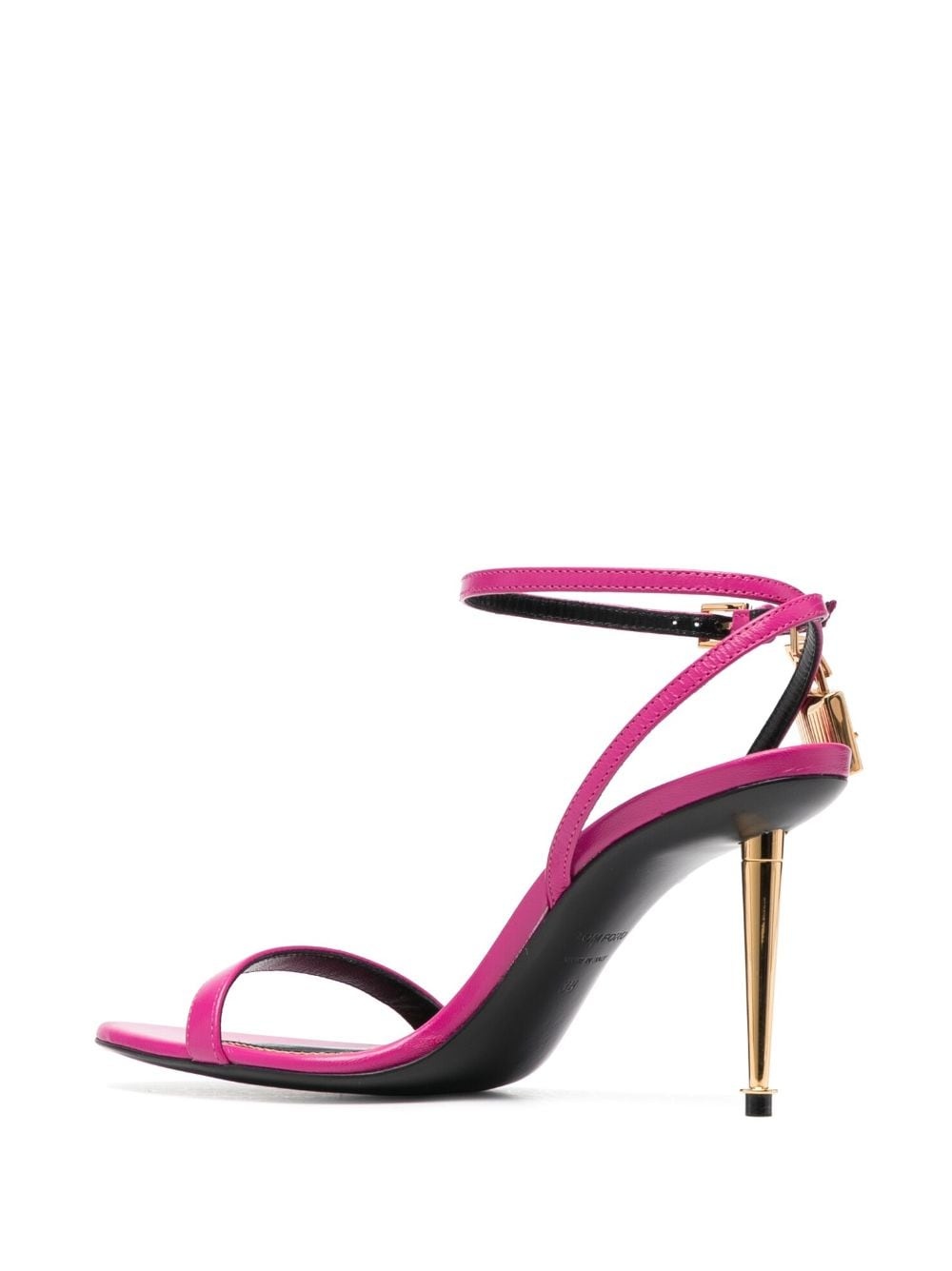 Naked 95 padlock-detailed sandals - 3