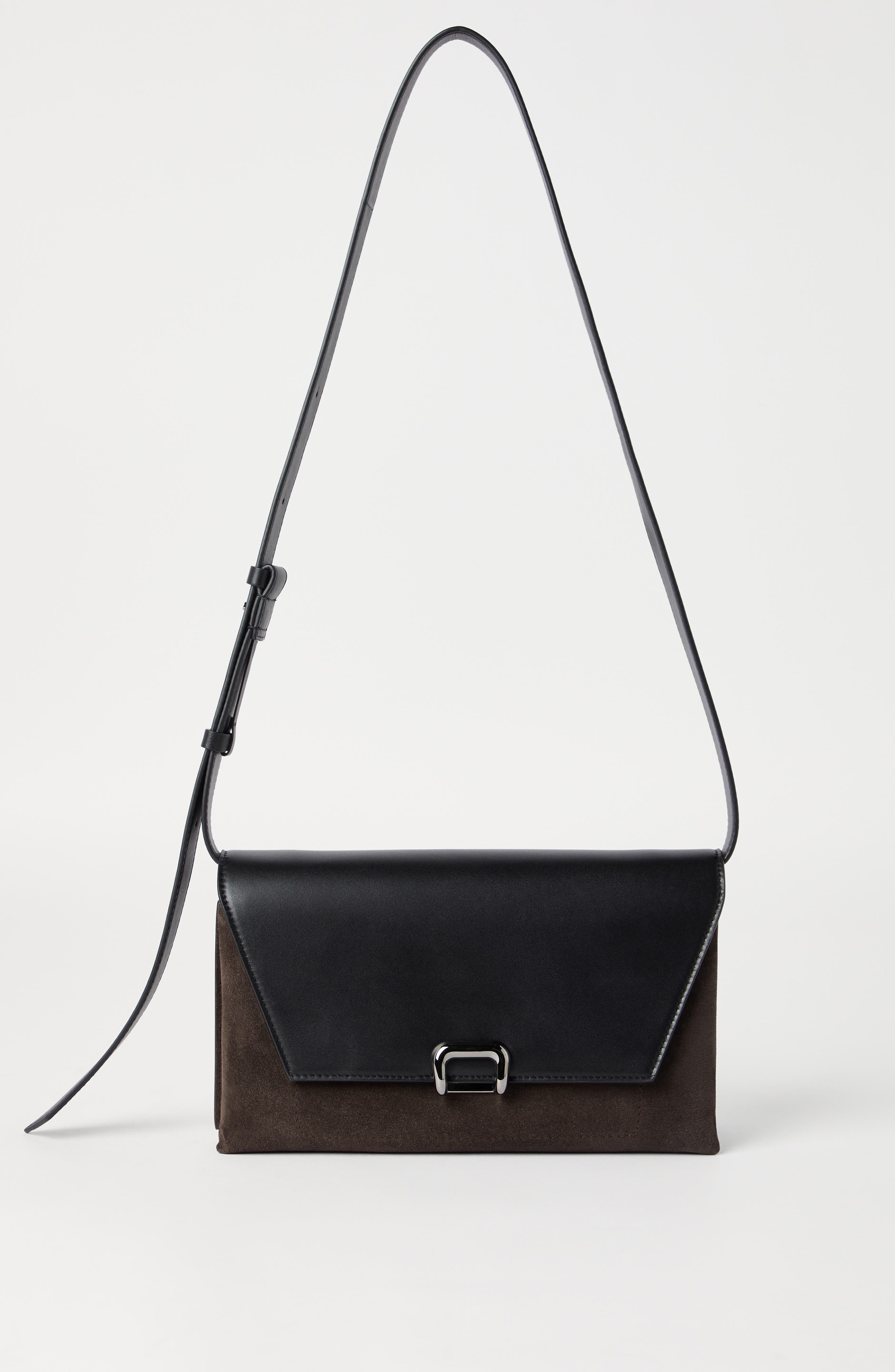 Brunello Cucinelli Sartorial bag in suede and calfskin in Rust Brown at Nordstrom - 2
