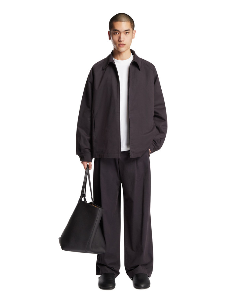 The Row Gray Cotton Jacket outlook