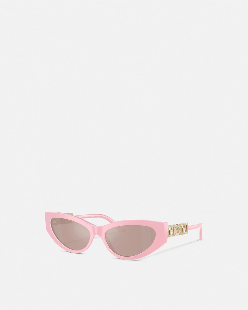 Greca Strass Cat-Eye Sunglasses 1