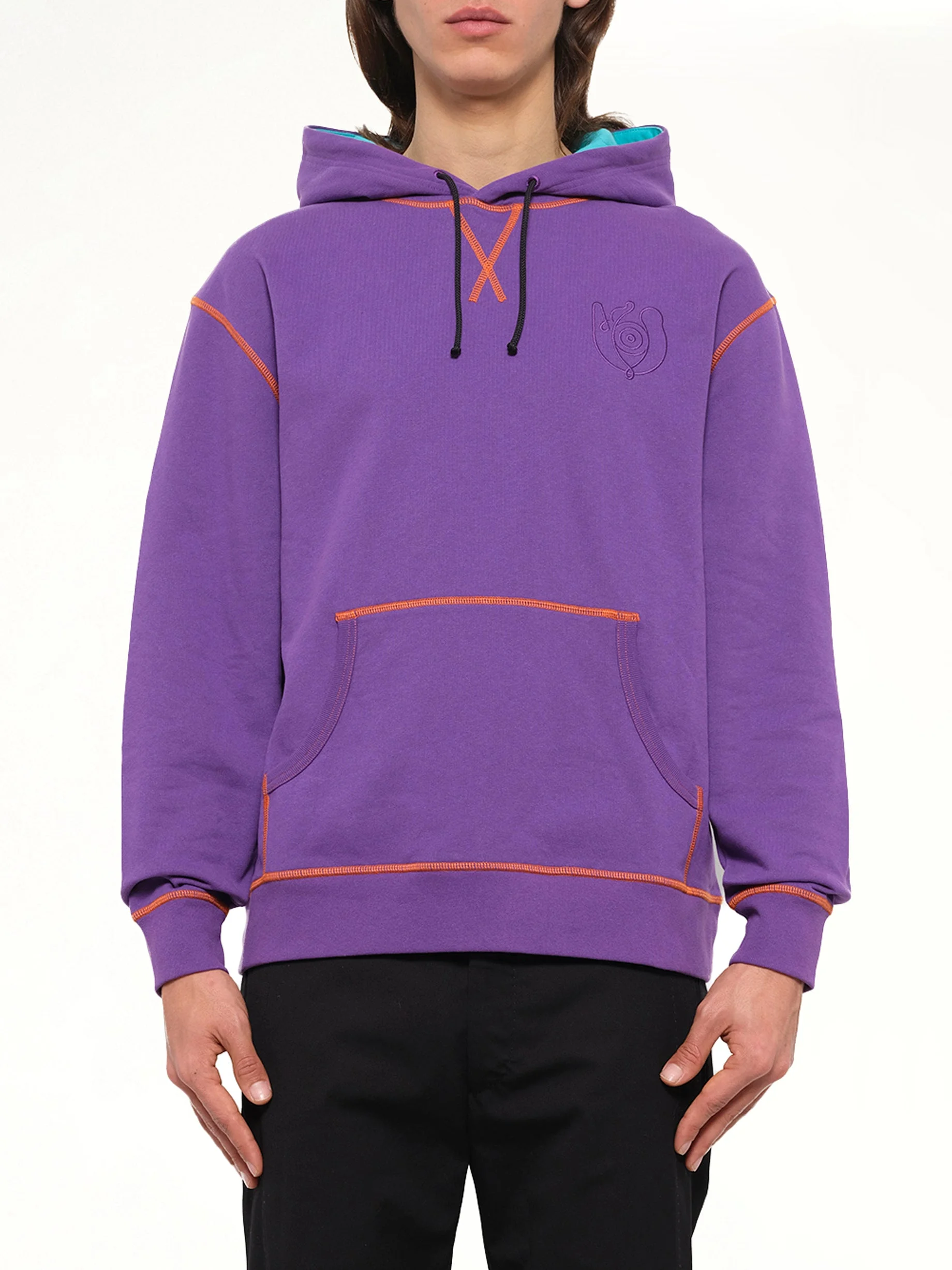 Loewe ELN Hoodie in Purple - 1