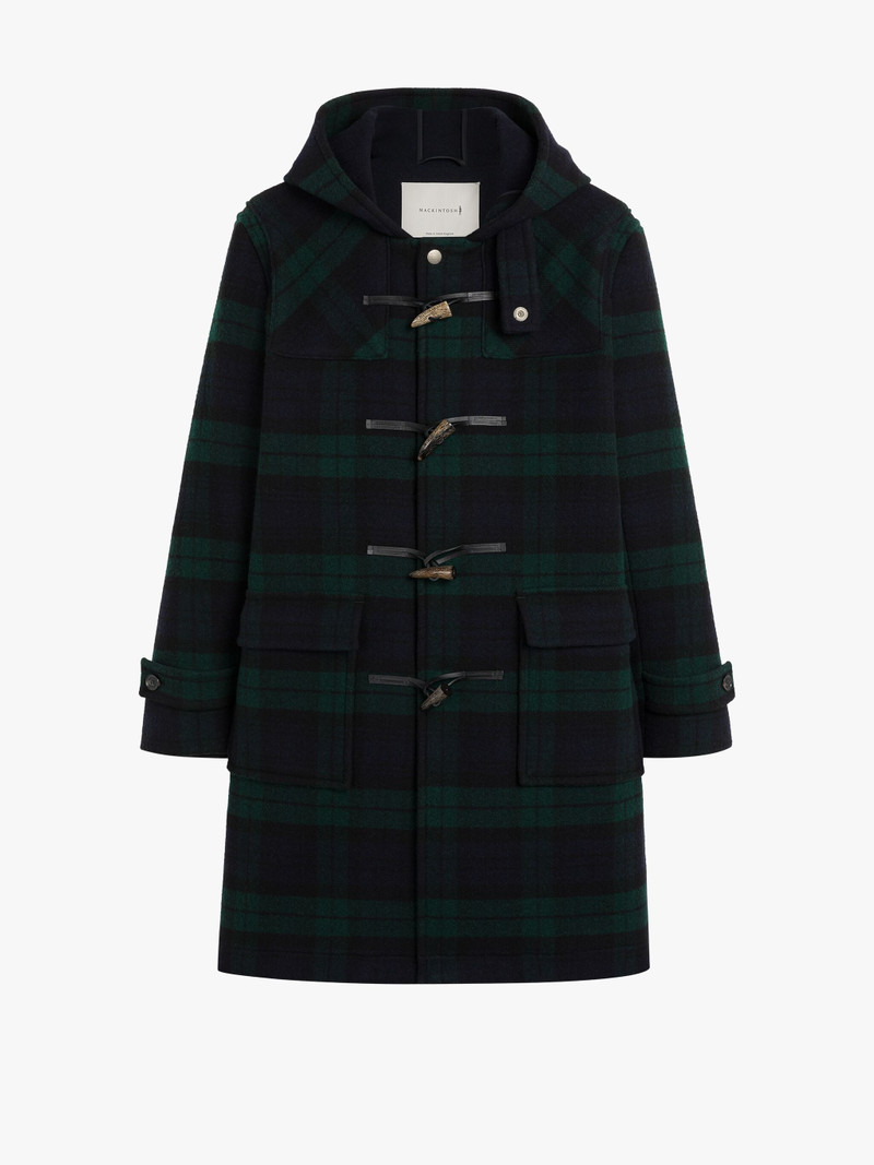 WEIR BLACKWATCH WOOL DUFFLE COAT 1