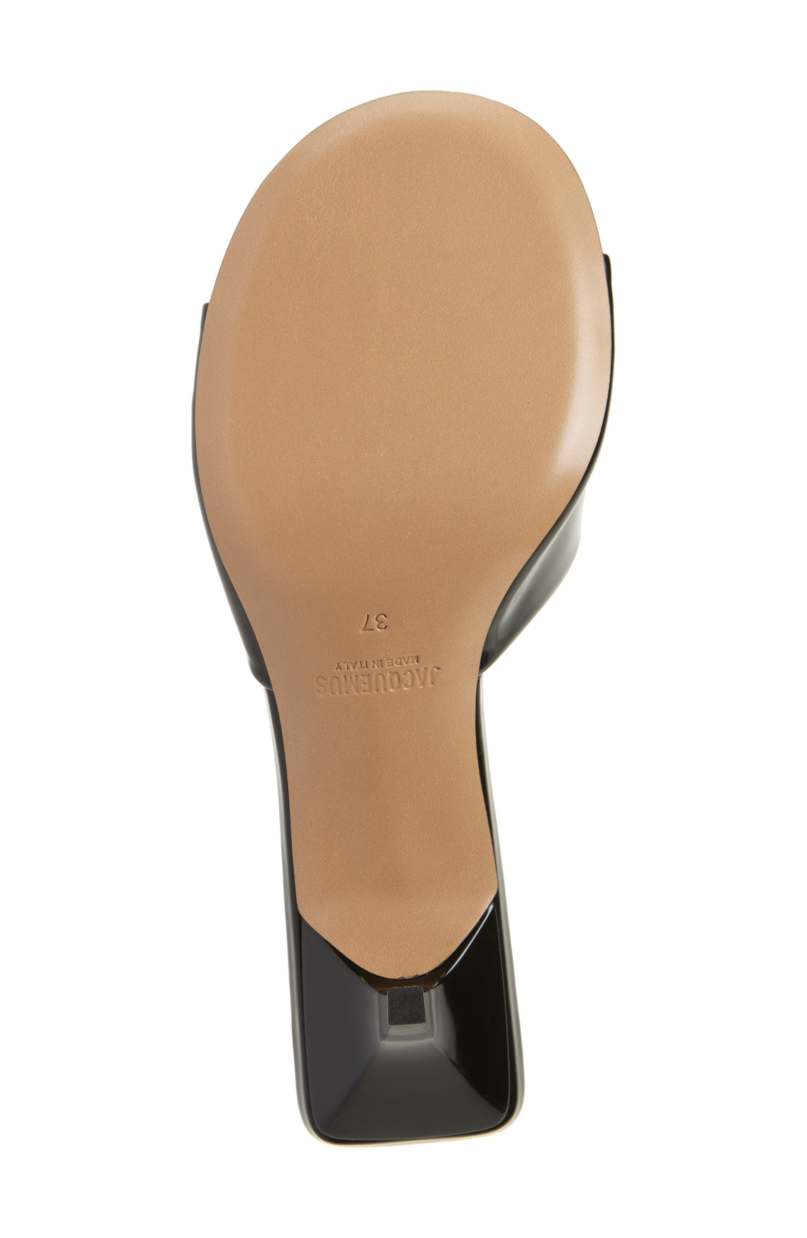 Jacquemus Les Mules Cubisto Sandal in Black at Nordstrom - 6