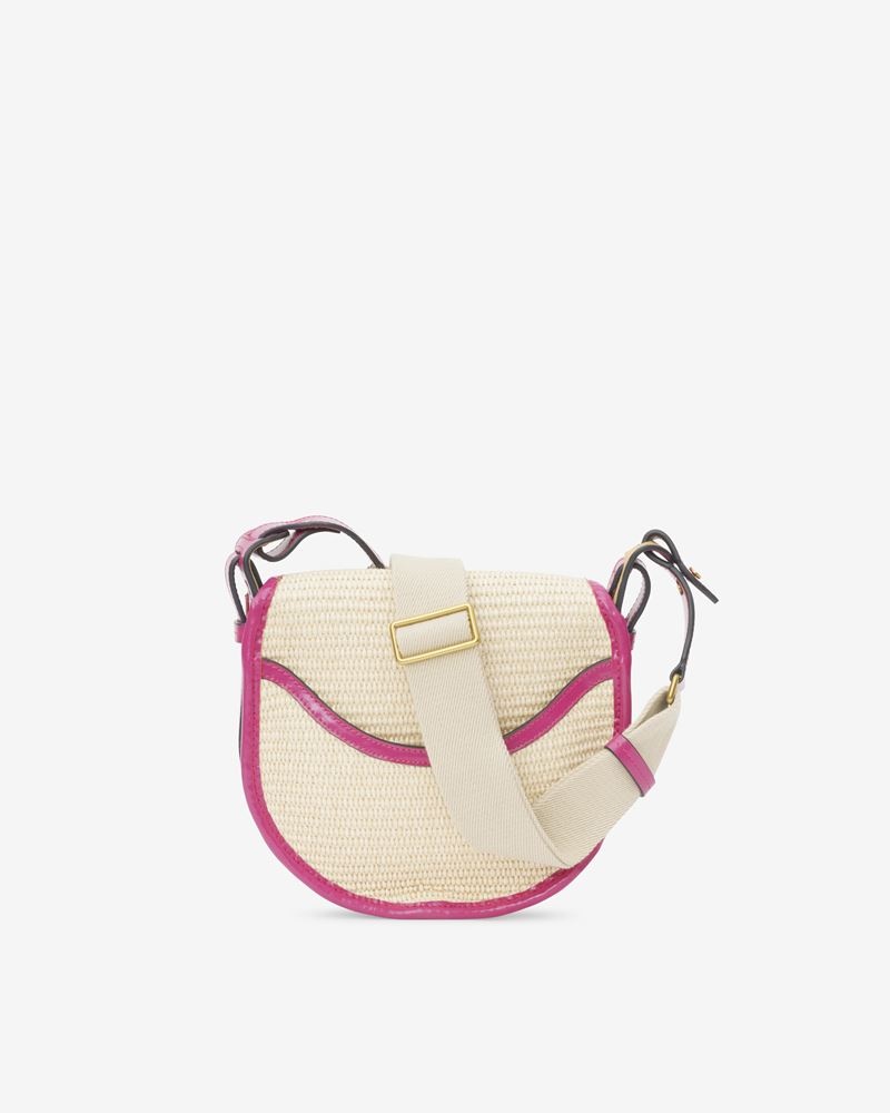 BOTSY SMALL SATCHEL RAFFIA BAG - 2