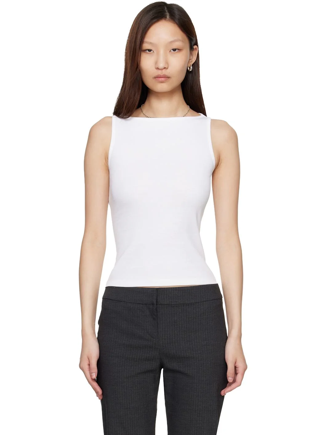 White Timmi Tank Top - 1