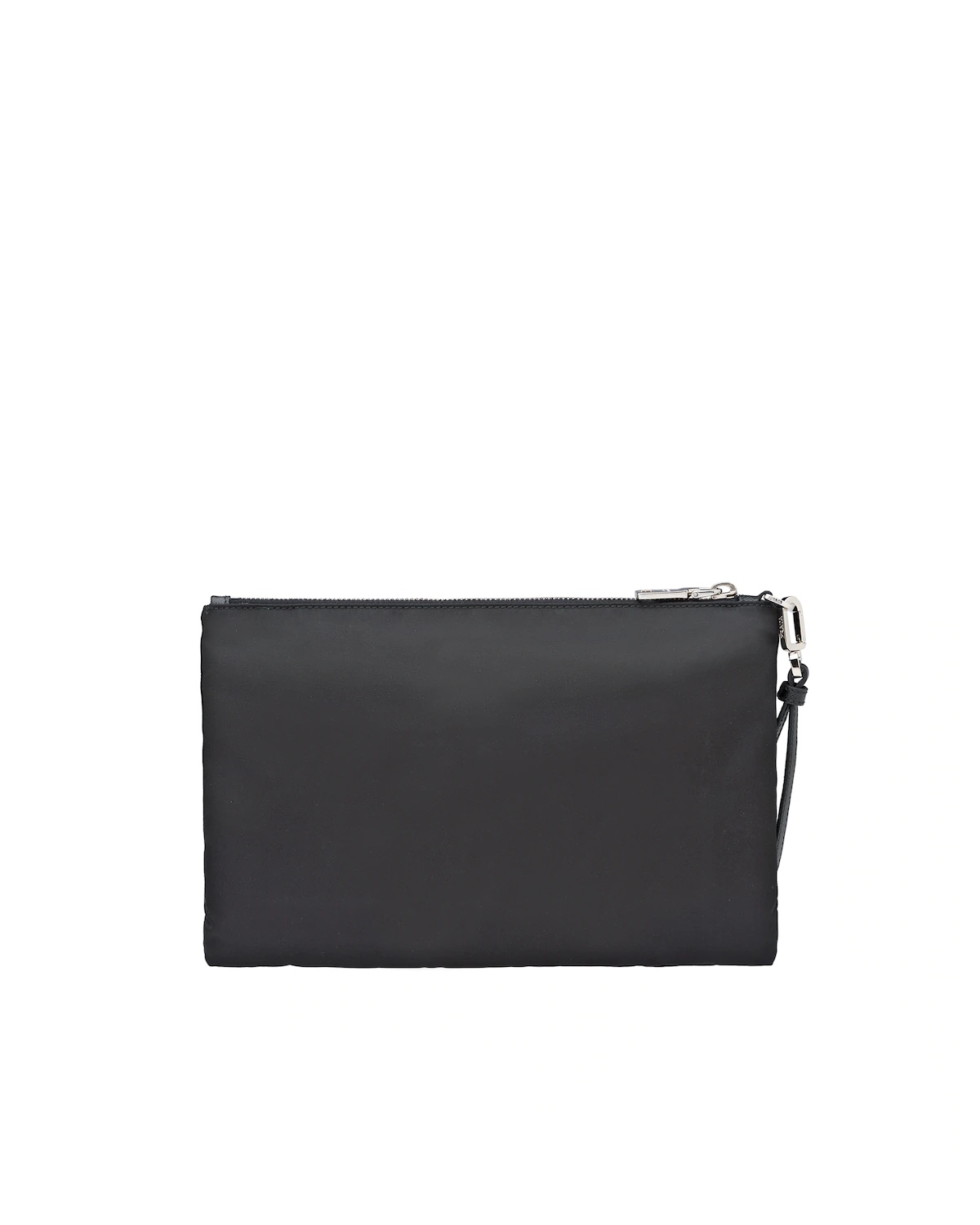 Nylon and Saffiano Leather Pouch - 5