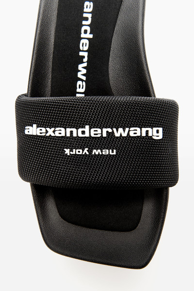 Alexander Wang AW PLATFORM SLIDE IN NYLON outlook