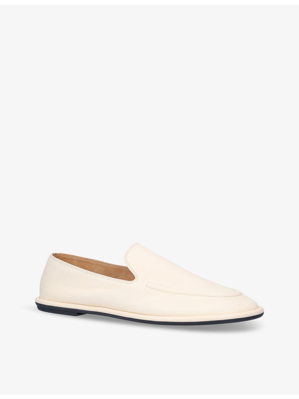 Canal slip-on leather loafers - 3