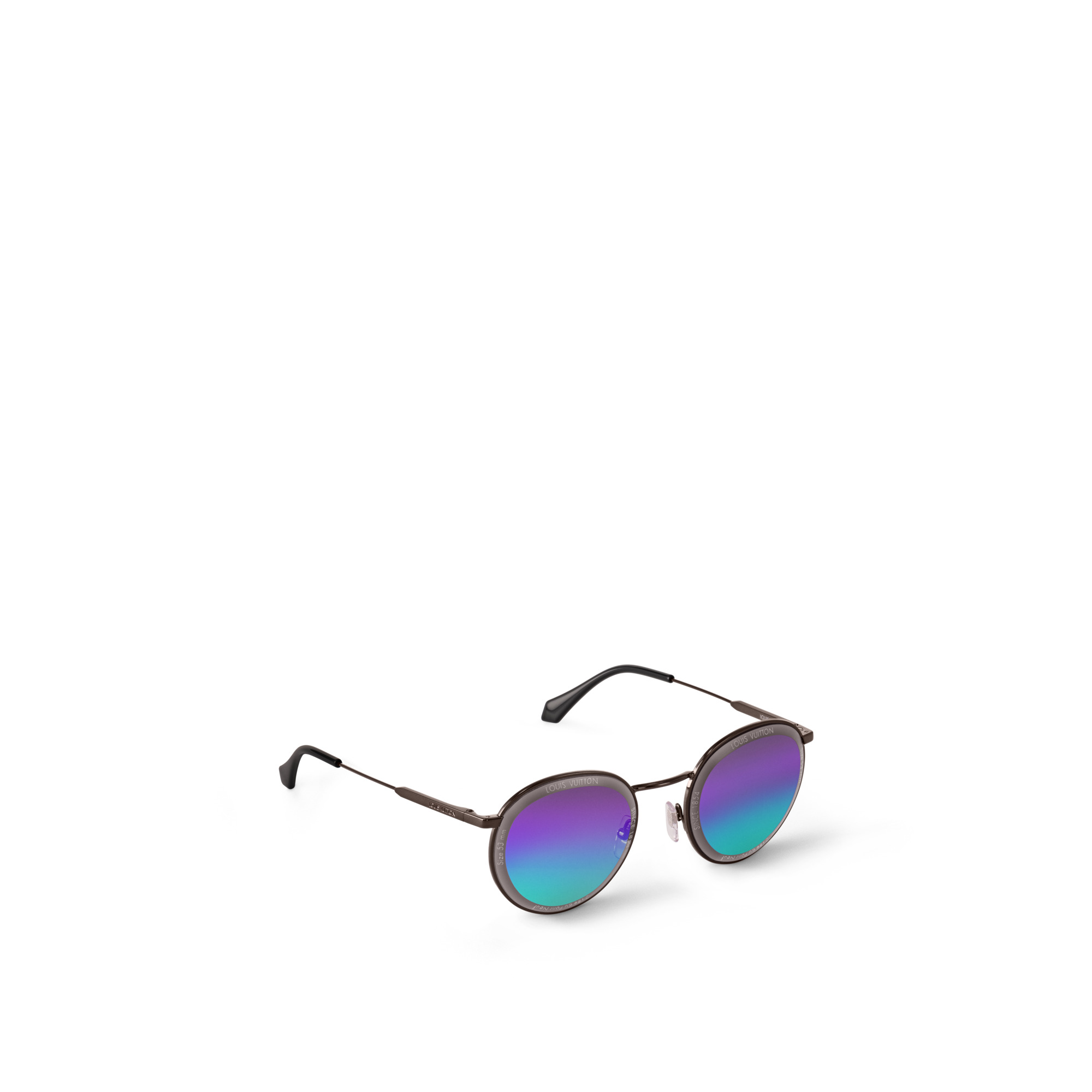 LV Super Vision Metal Round Sunglasses - 3
