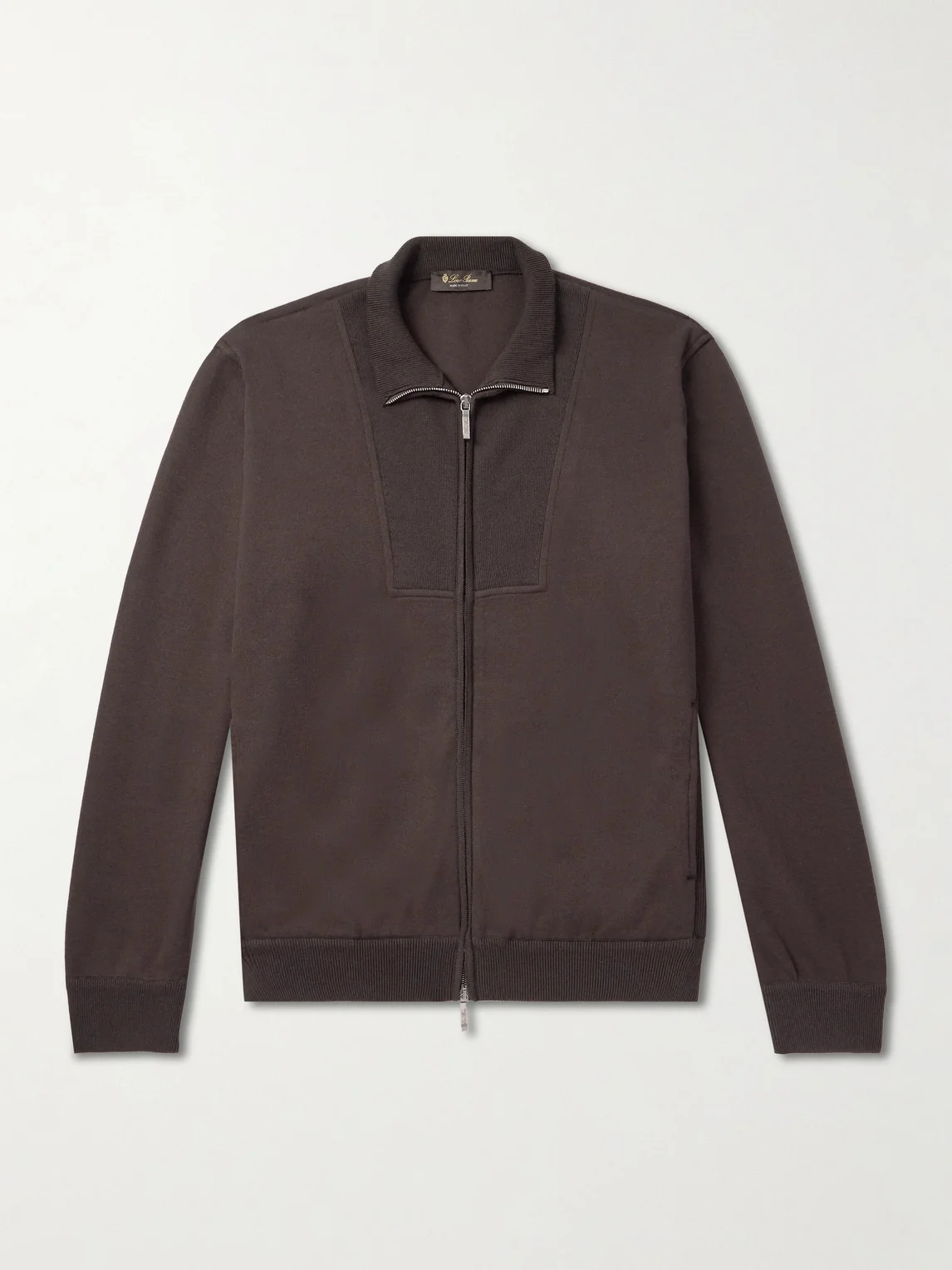 Whitney Ribbed Cotton, Silk and Cashmere-Blend Sweater - 1