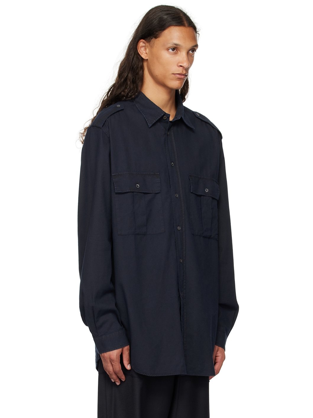 Navy Gene Vaj Shirt - 2