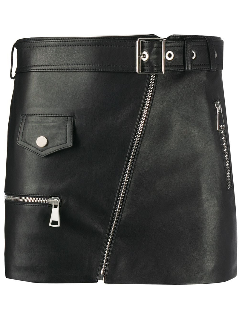 leather mini skirt 1
