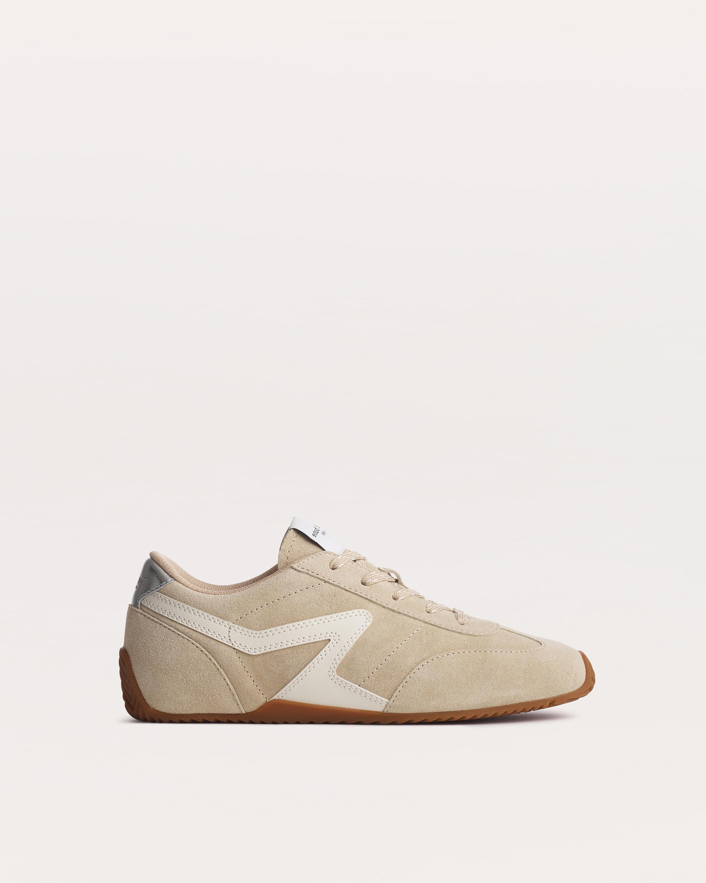 Suede Ultra Slim Retro Runner Sneakers - 1