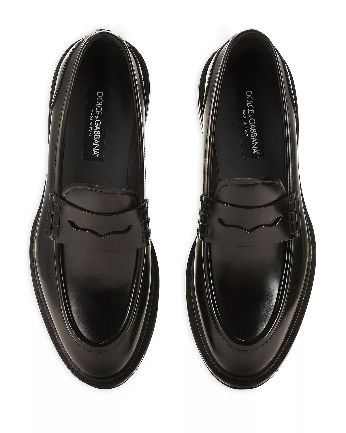 Men's Brushed Leather Loafers - 2