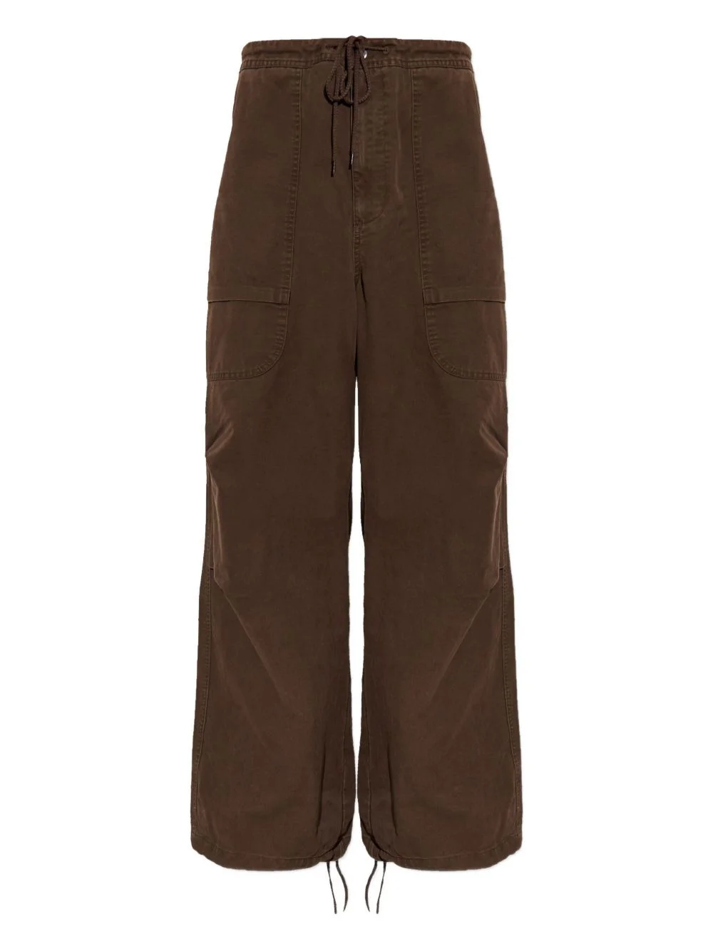 drawstring cargo trousers - 1