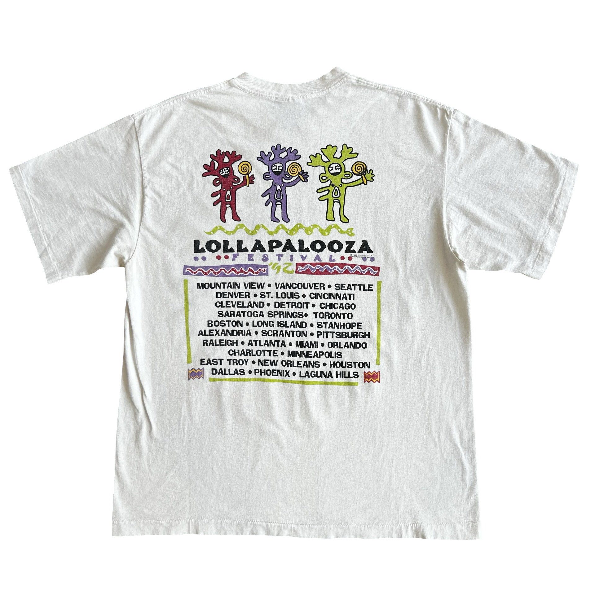 Final Blow - Vintage 90s Lollapalooza Festival T-Shirt SZ XL - 8