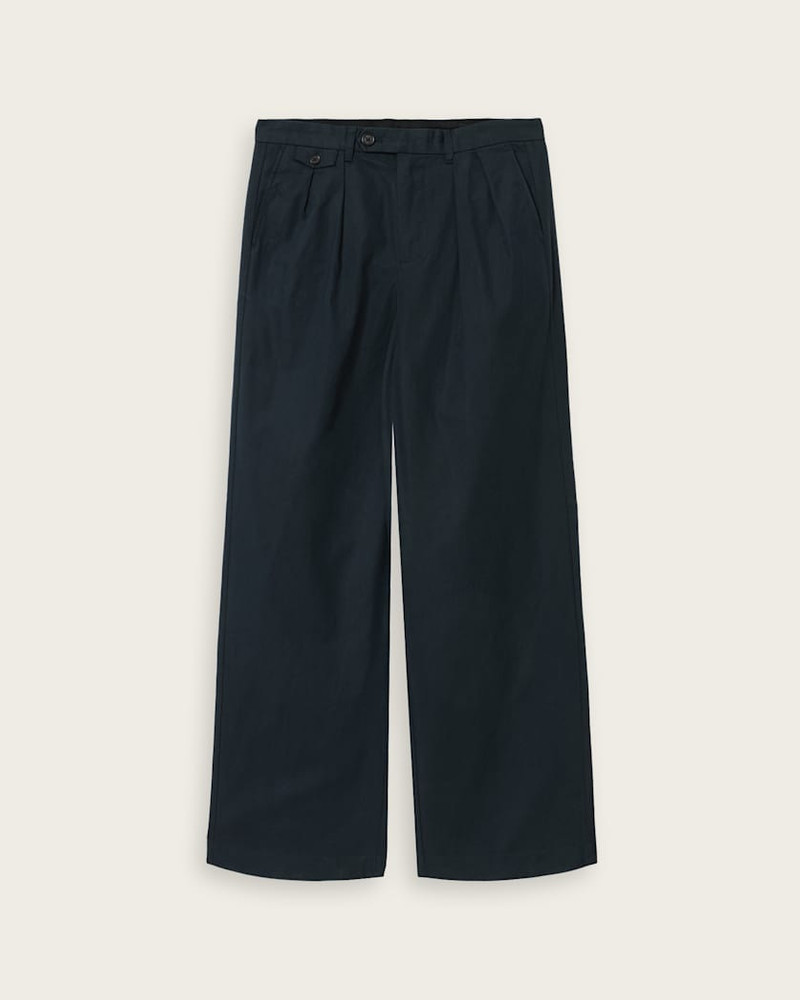 CONWAY WIDE LEG PLEATED PANTS 1