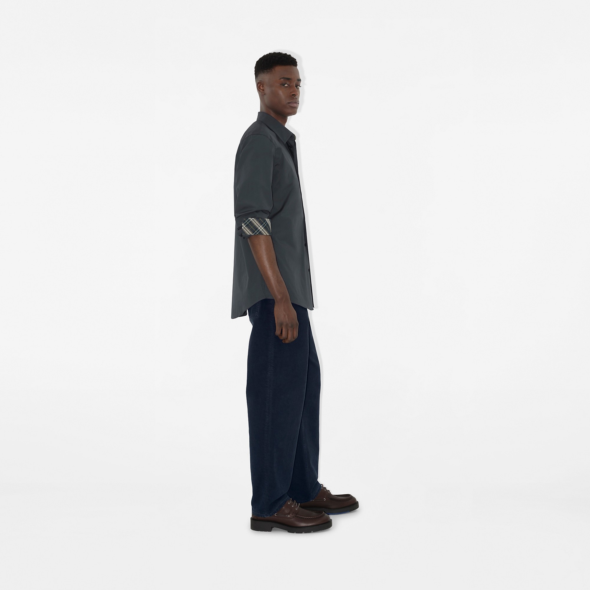 Slim Fit Cotton Shirt - 3