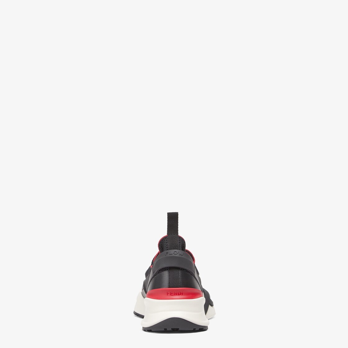 Black mesh running sneakers - 3