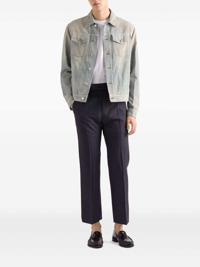 Prada corduroy jacket outlook