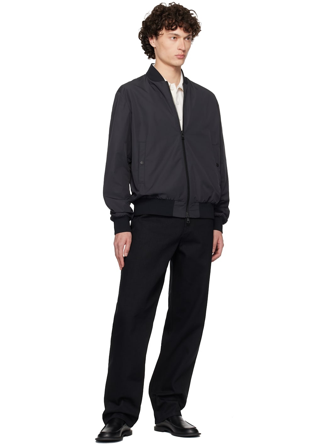 Black Grammont Bomber Jacket - 5