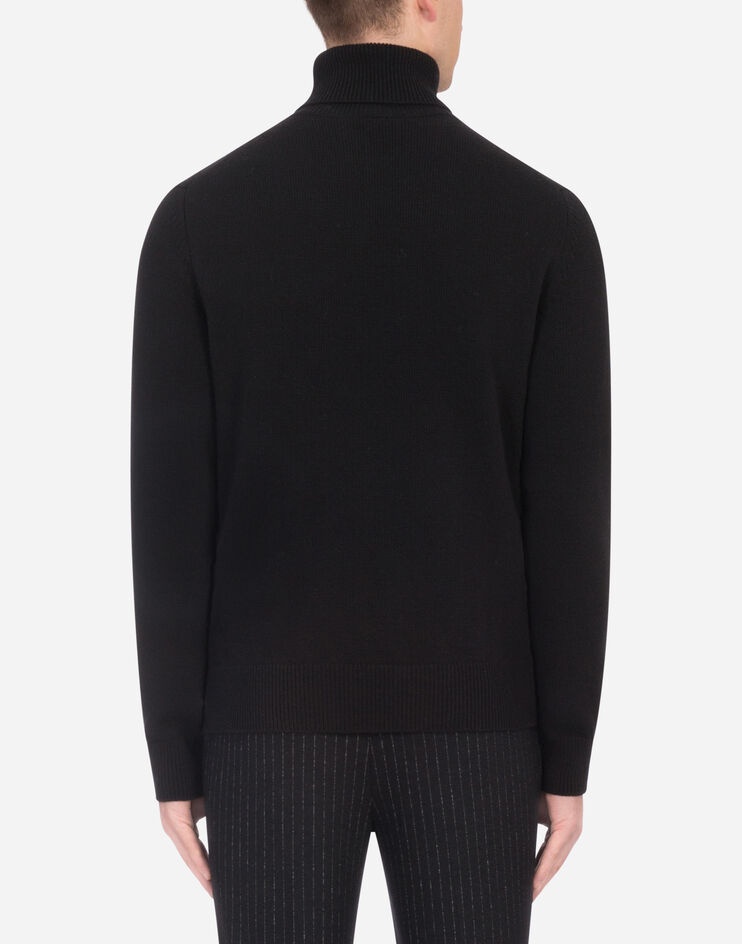 Wool turtle-neck sweater - 2