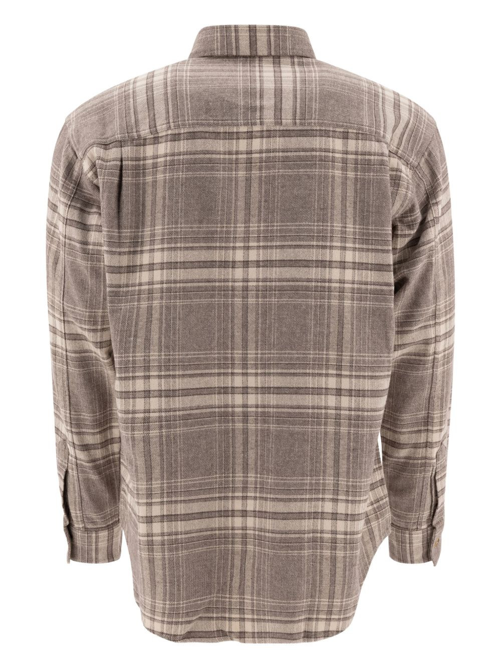 Adwin checked button-fastening shirt - 2