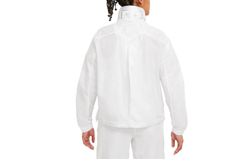 Jordan (WMNS) Air Jordan Future Primal Lightweight Printing Hooded Jacket White DA1521-100 outlook