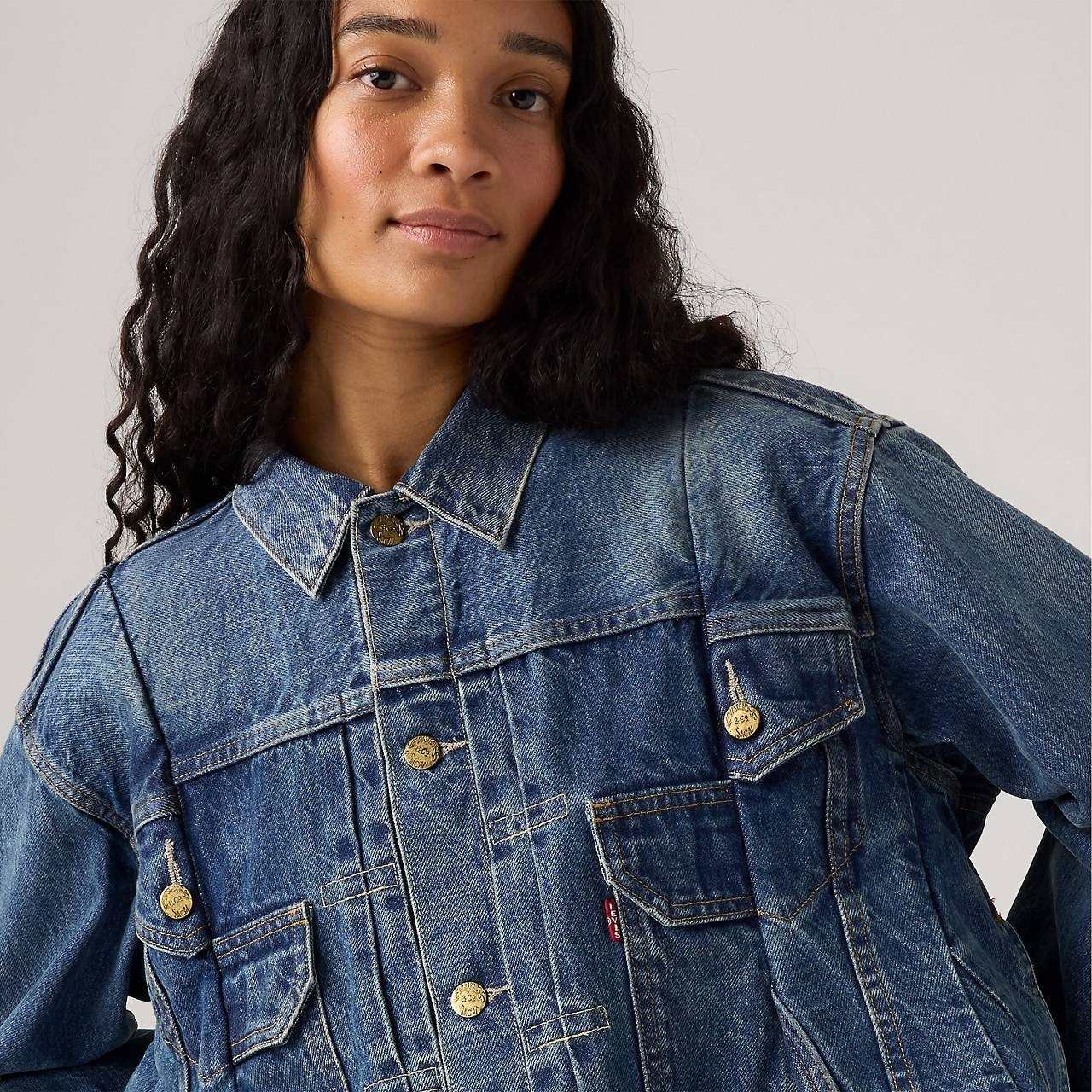 LEVI’S® X SACAI WOMEN’S DENIM JACKET - 6