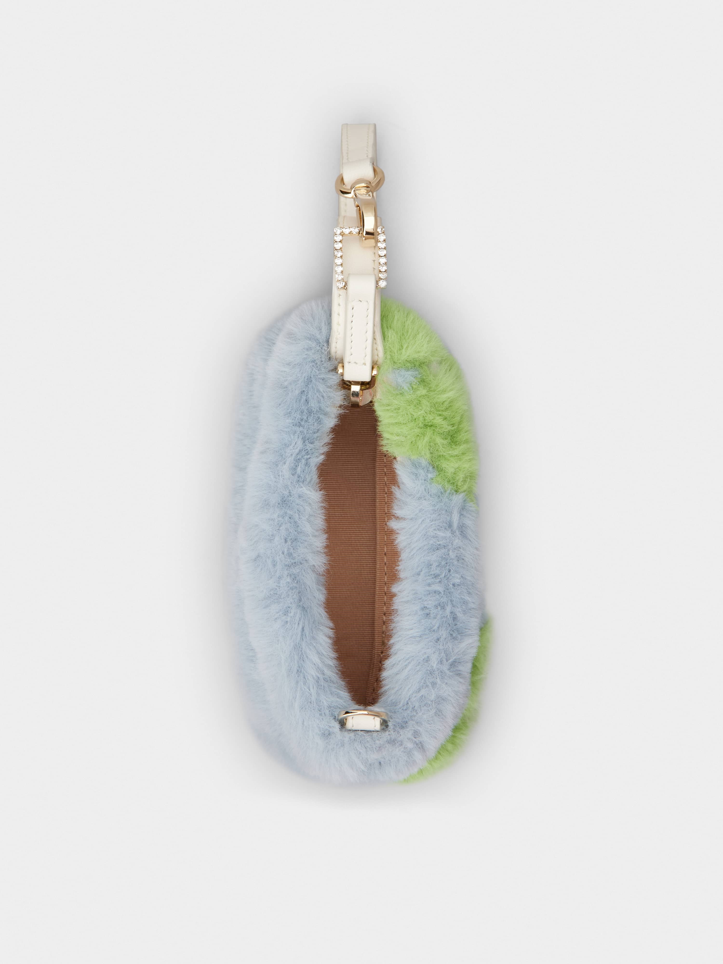 RV Nightlily Charm Micro Bag in Faux Fur - 5
