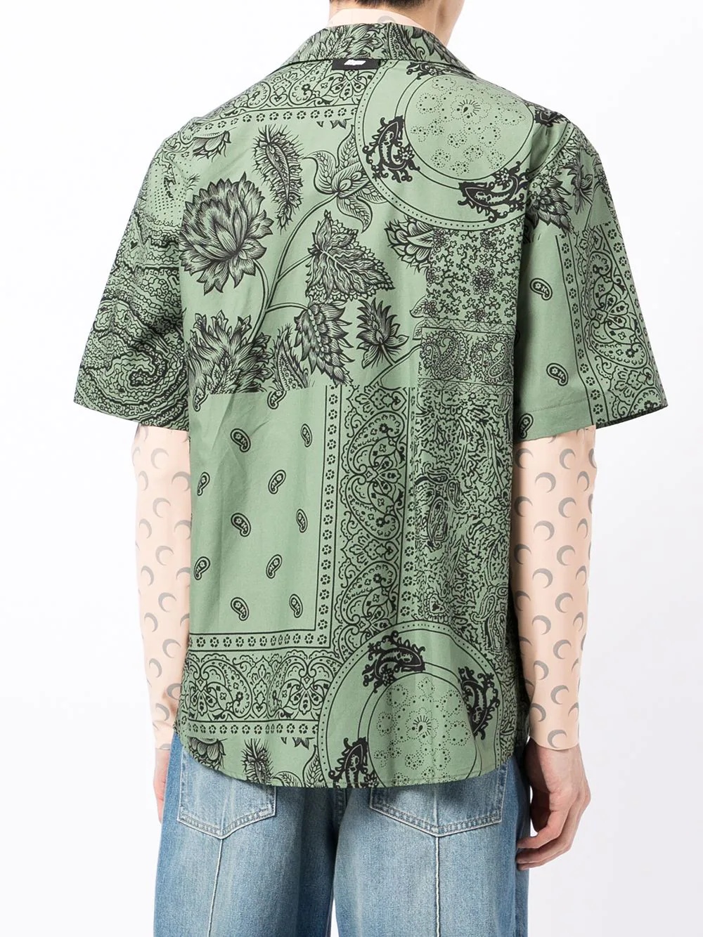 multi-print short-sleeve shirt - 4