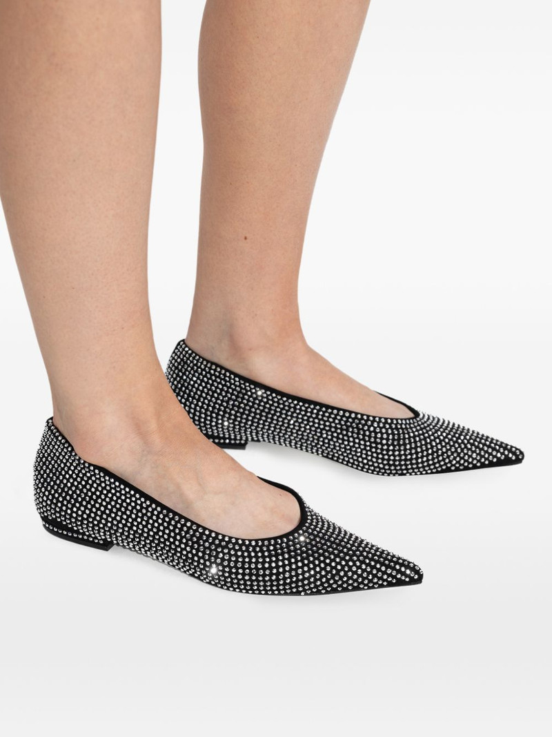 embellished flat pumps 6
