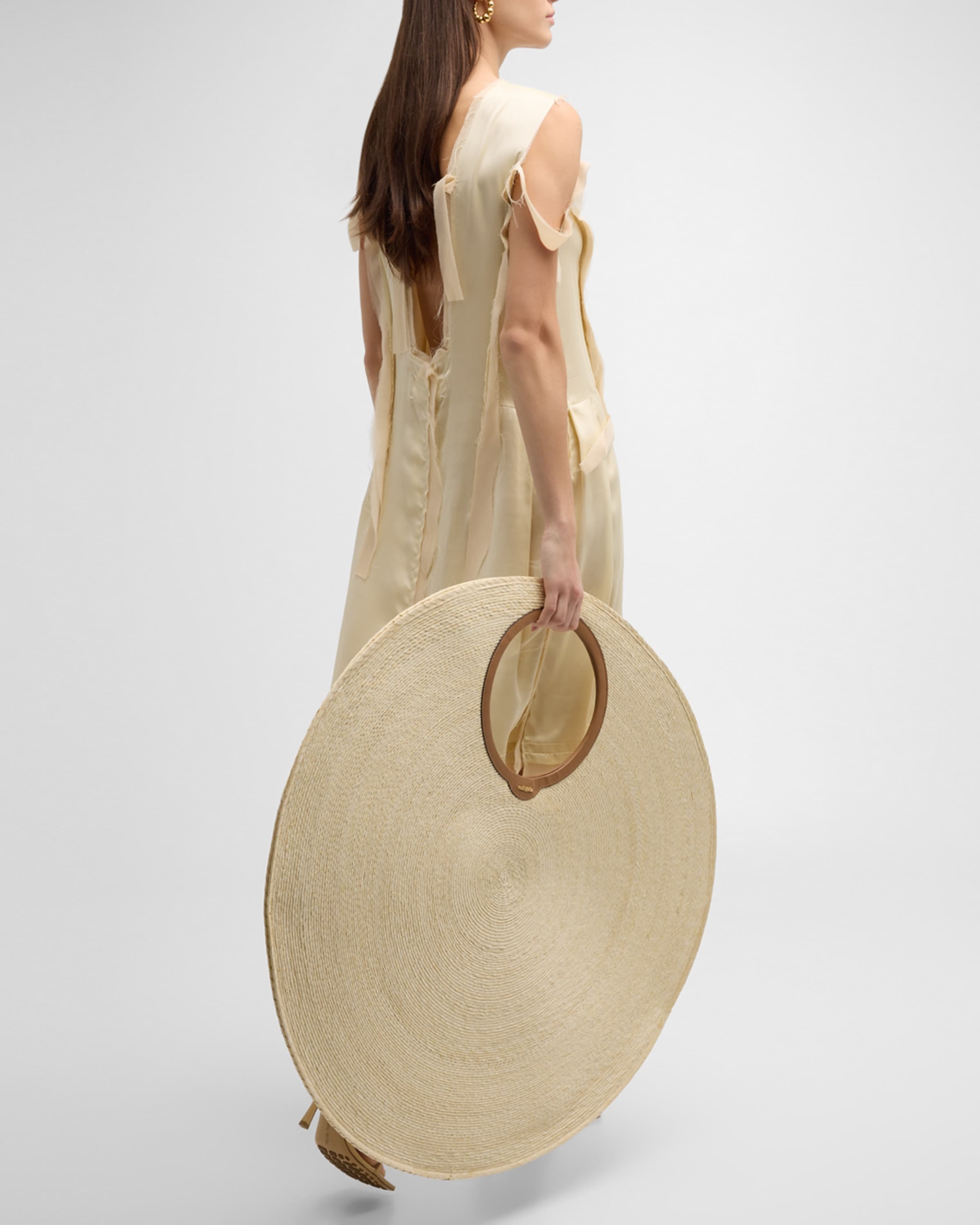 トートバッグ Cult Gaia Amun Bag - Raffia - Neutral AMUN SHOULDER BAG - NATURAL – CULT GAIA