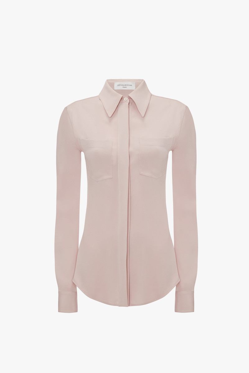 Fitted Shirt In Blush 1