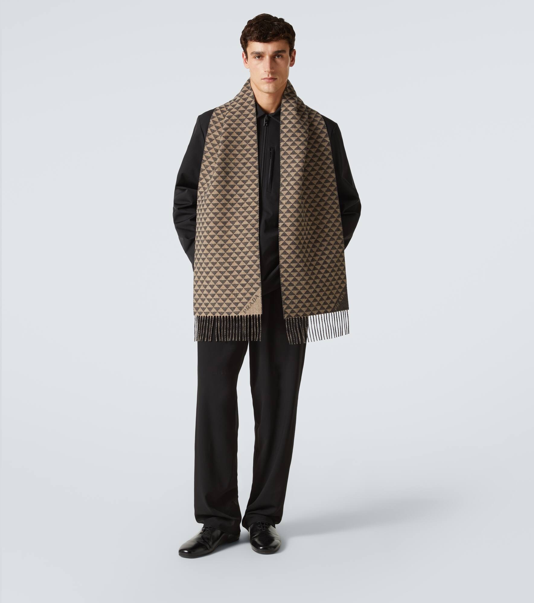 Symbole reversible wool and cashmere scarf - 4