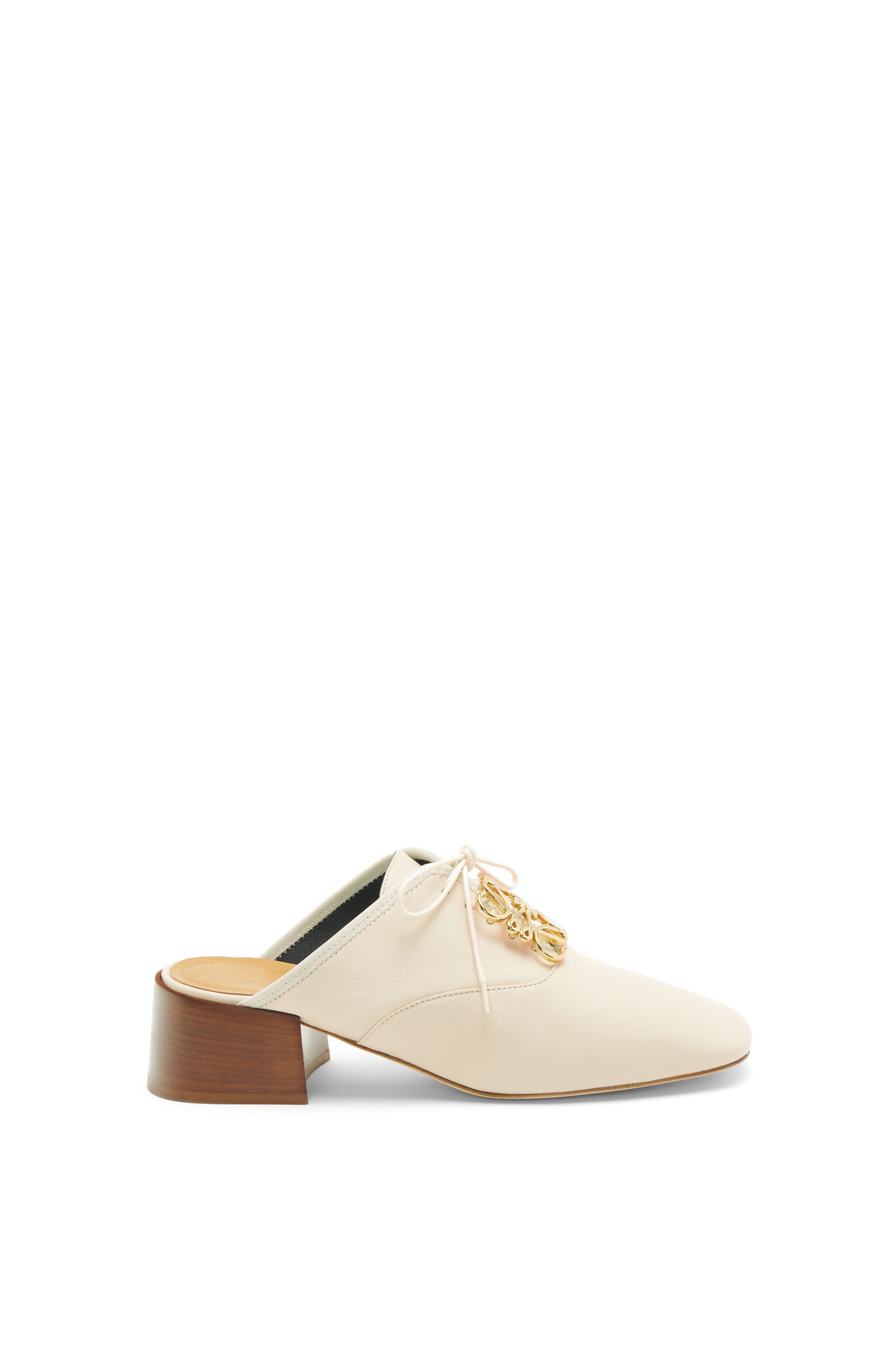 Anagram slip-on derby in lambskin - 1