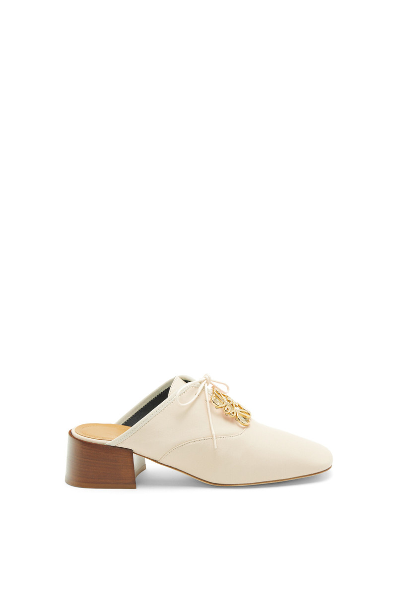 Anagram slip-on derby in lambskin 1