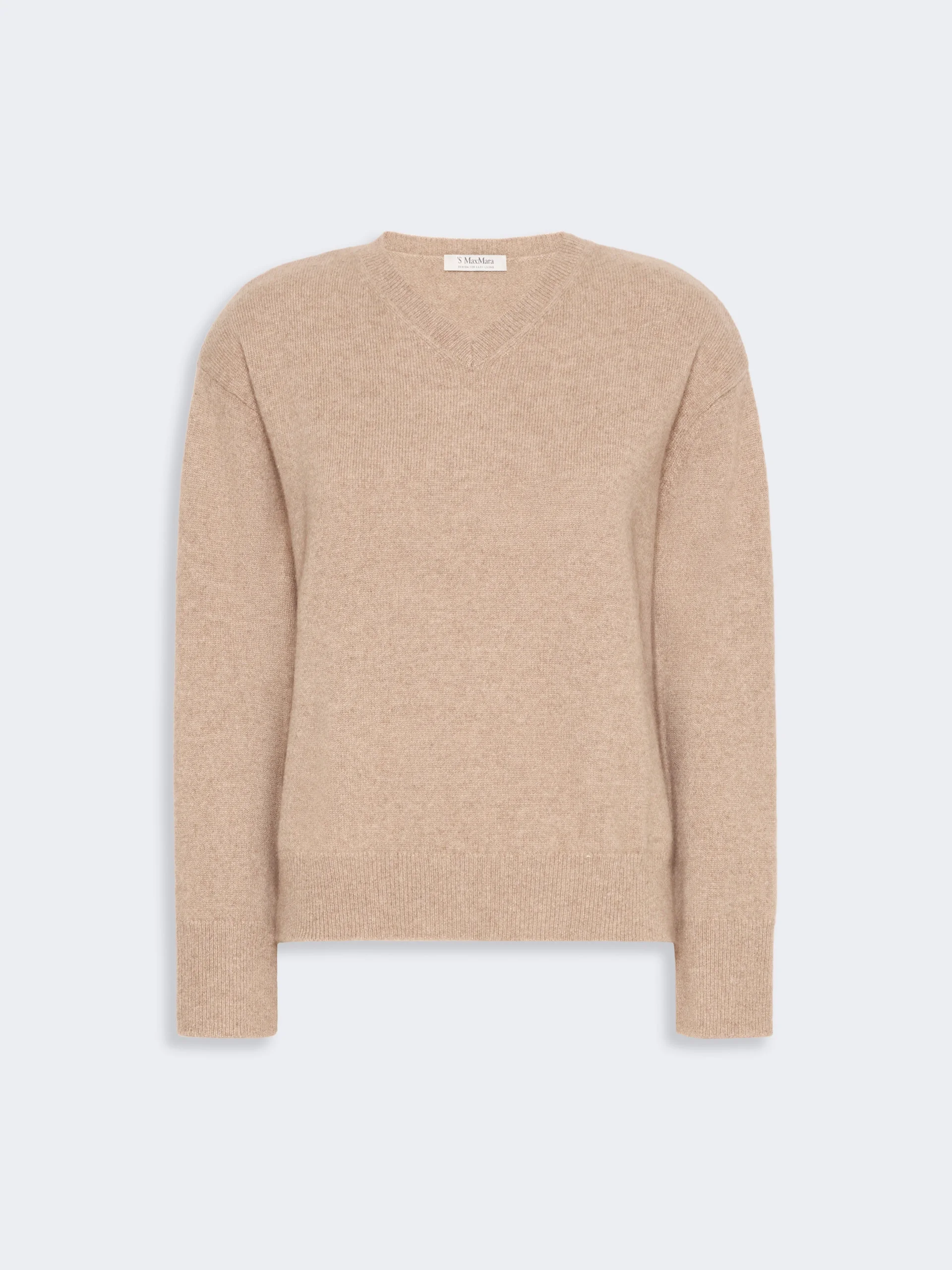 FATA Cashmere yarn sweater - CLAY - 1